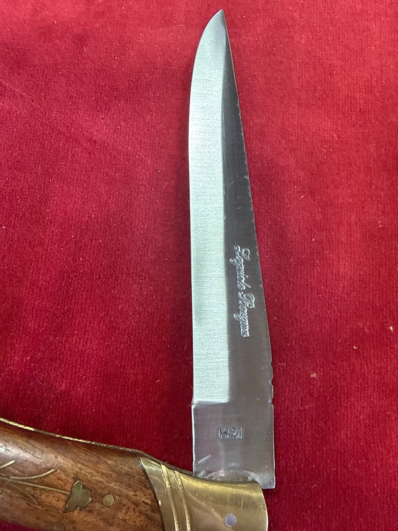 Couteau Laguiole – Couteau pliant bois et étui