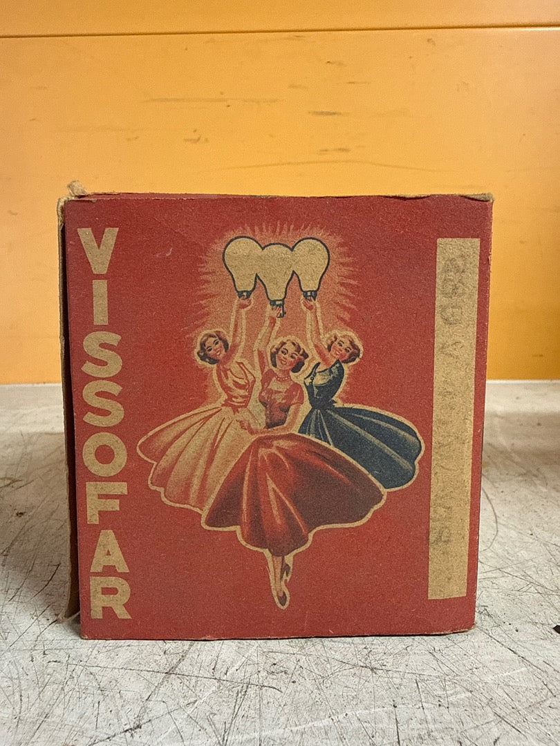 Ampoule – J. Visseaux Vissofar – Luminaire – Vintage avec boîte d'origine