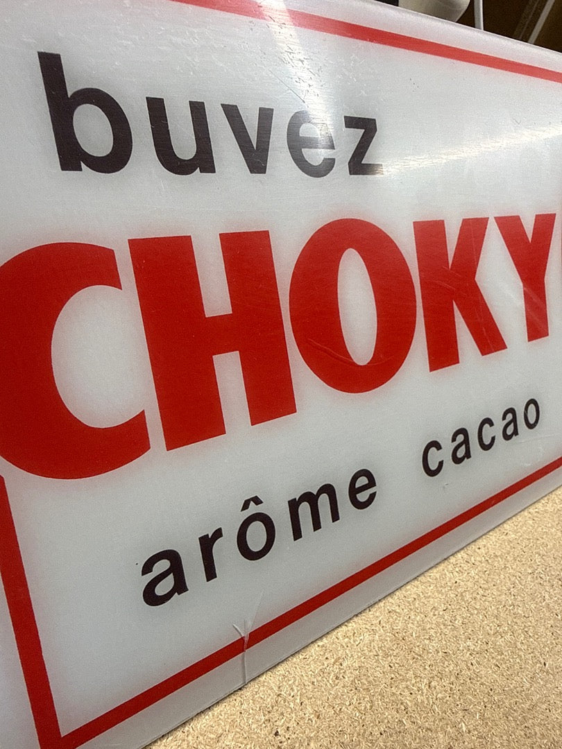 Plaque – Choky – Décoration – Buvez arôme cacao