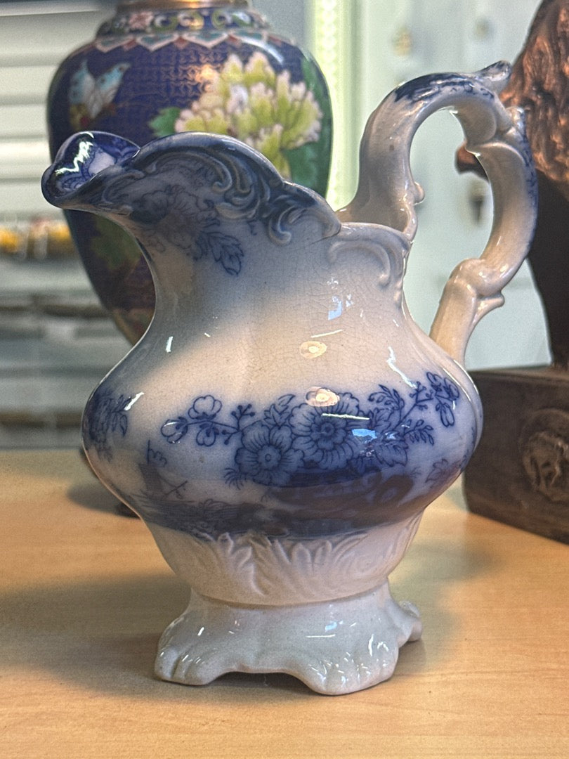 Pichet – Flow Blue – Vaisselle – Décor floral bleu