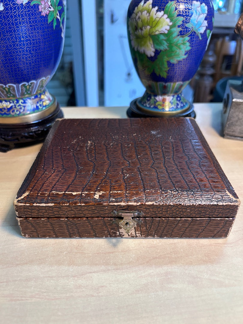 Cuillères à café – Métal argenté – Art de la table – Coffret vintage