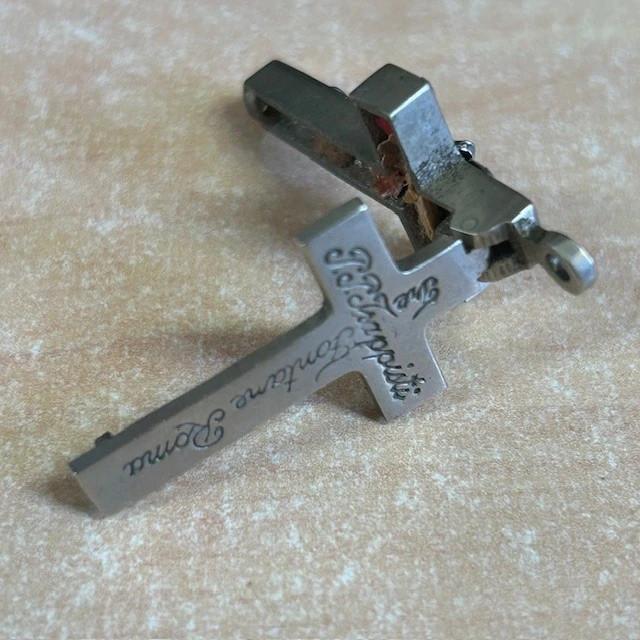 Reliquaire Croix, Crucifix en argent P.p Trappisti