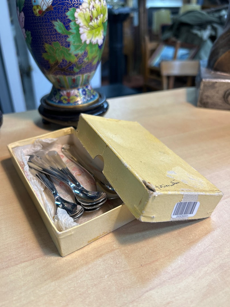 Coffret de 6 petites cuillères Sola – Set vintage
