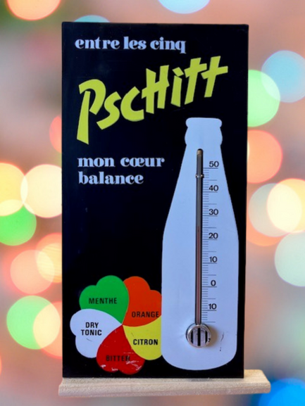 Thermomètre Publicitaire Soda Pschitt