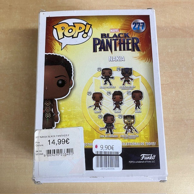 Figurine POP Black Panther, NAKIA N° 277, Marvel