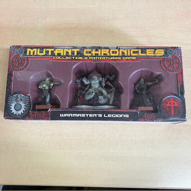 Lot De 3 Boites Mutant Chronicles, Collectible Miniatures Game, MC 05, MC 06, MC 09