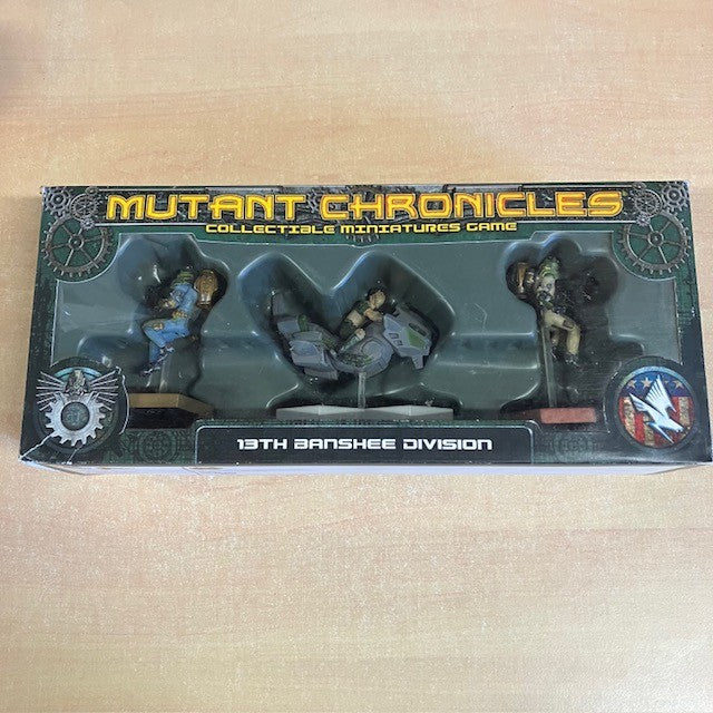 Lot De 3 Boites Mutant Chronicles, Collectible Miniatures Game, MC 05, MC 06, MC 09