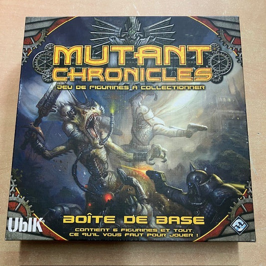 Boite Mutant Chronicles, Jeu De Figurines A Collectionner, Boite De Base