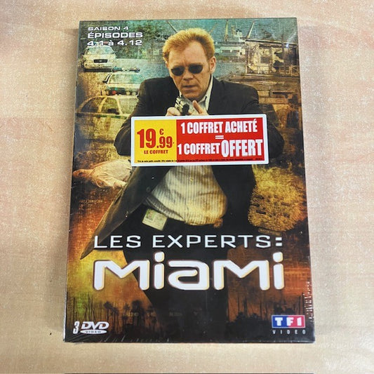 DVD Coffret Les Expert De Miami Saison 4