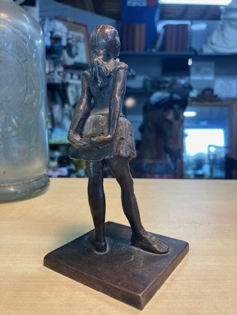Statue Antiquité Bronze La Petite Danseuse de 14 Ans D'après Degas