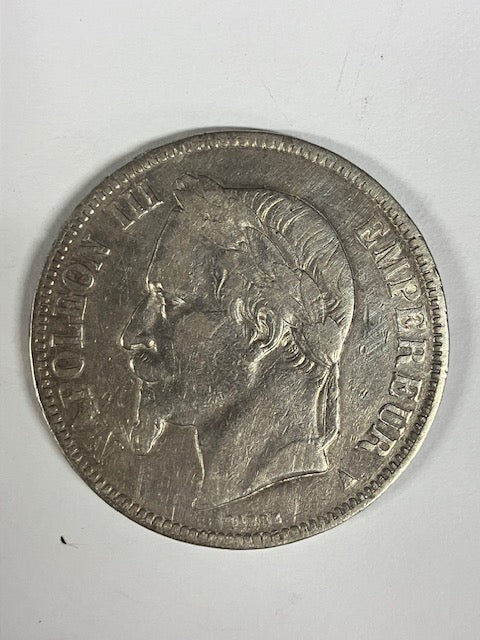 Pièce 5 Francs 1867 A