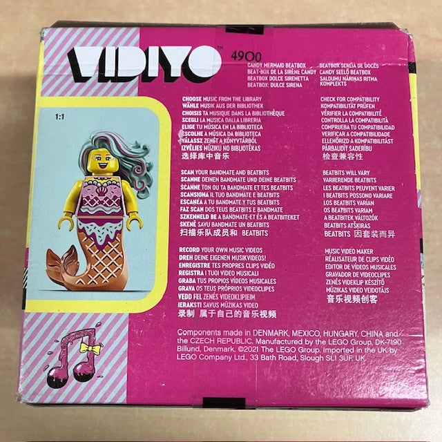 Boite de Lego Vidiyo REF 43102 Candy Mermaid Beatbox