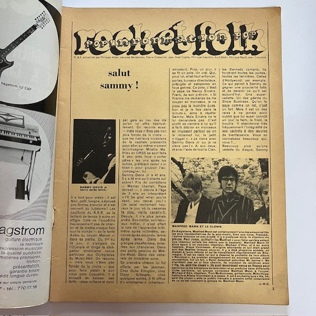 Magazine Rock And Folk Numéro 8