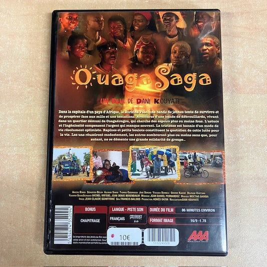 DVD  Film OUAGA SAGA