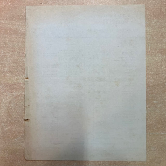 Document Publicité Affiche Courroies Ventiflex