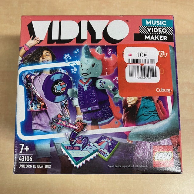 Boite de Lego Vidiyo REF 43106 Unicorn DJ Beatbox