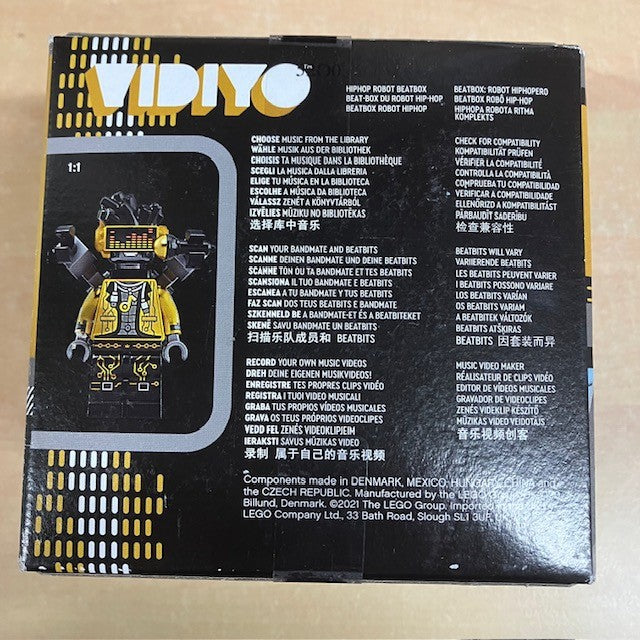 Boite de Lego Vidiyo Ref 43107 Hiphop Robot Beatbox