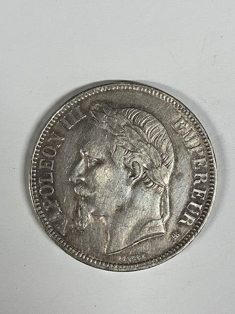 Pièce 5 Francs 1869 Bb