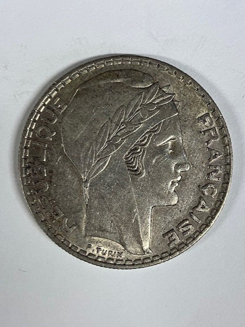 Pièce 20 Francs 1938