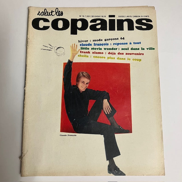 Magazine Salut Les Copains Numéro 16