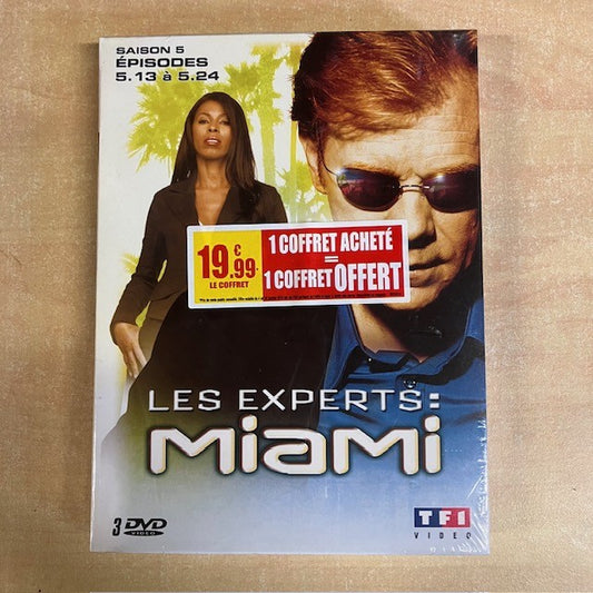 DVD Coffret Les Expert De Miami Saison 5