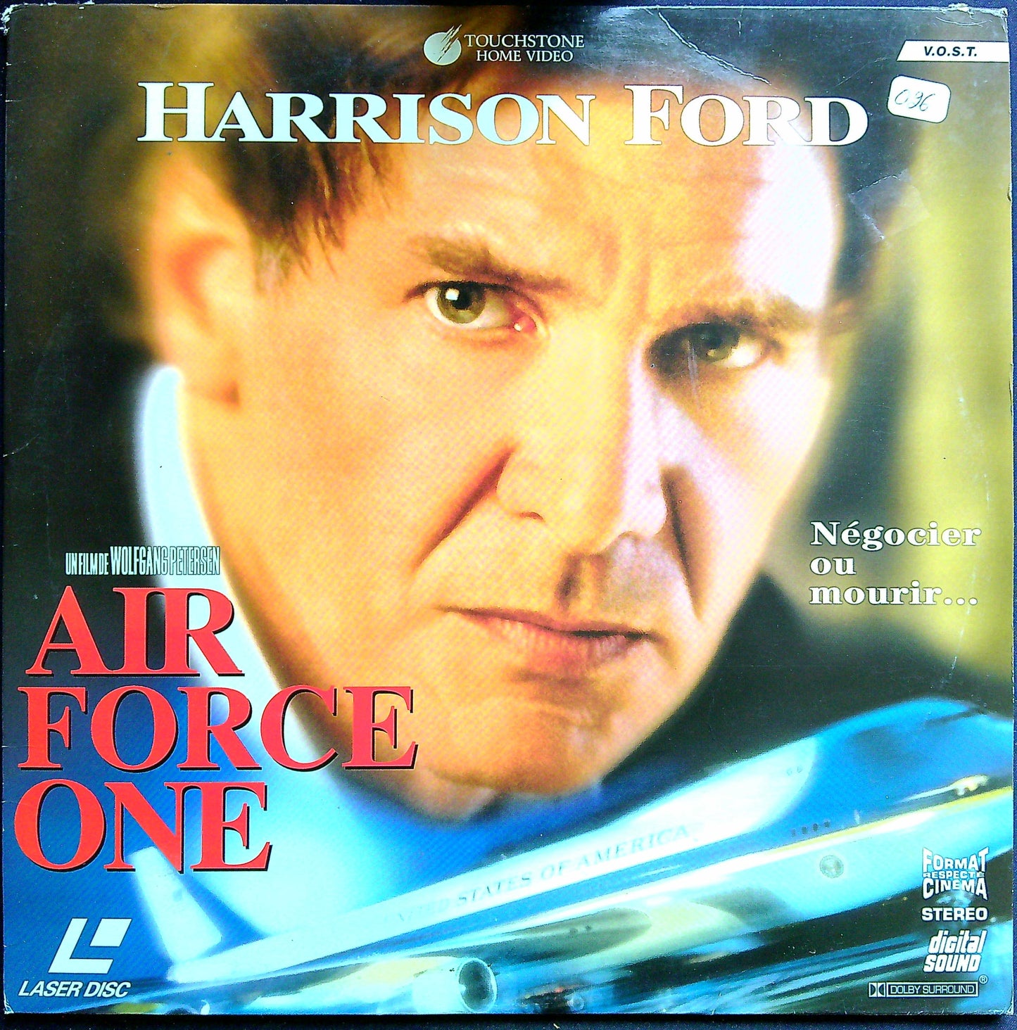 Laser Disc Air Force One