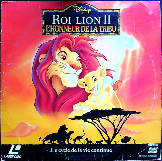 Laser Disc Le Roi Lion 2 L'Honneur De La Tribu