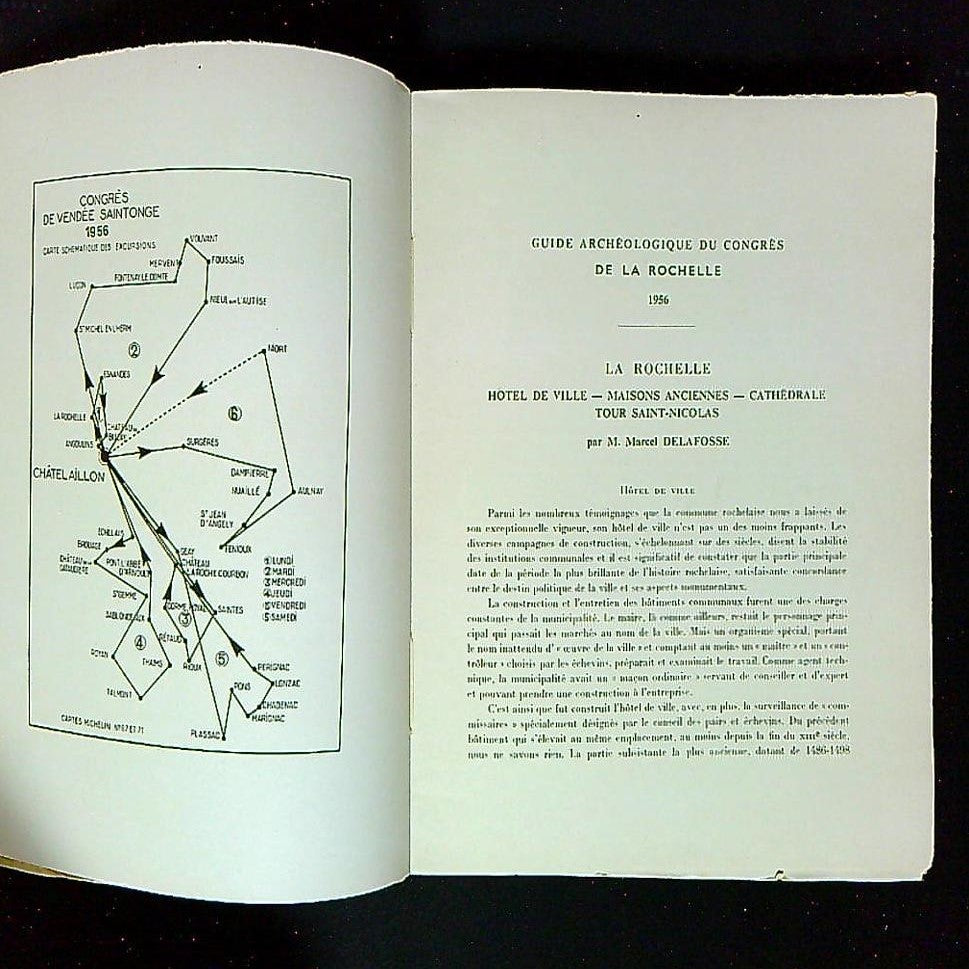 Livre Congrès Archéologique De France CXIV Session 1956 La Rochelle Par Société Francaise D'archéologie