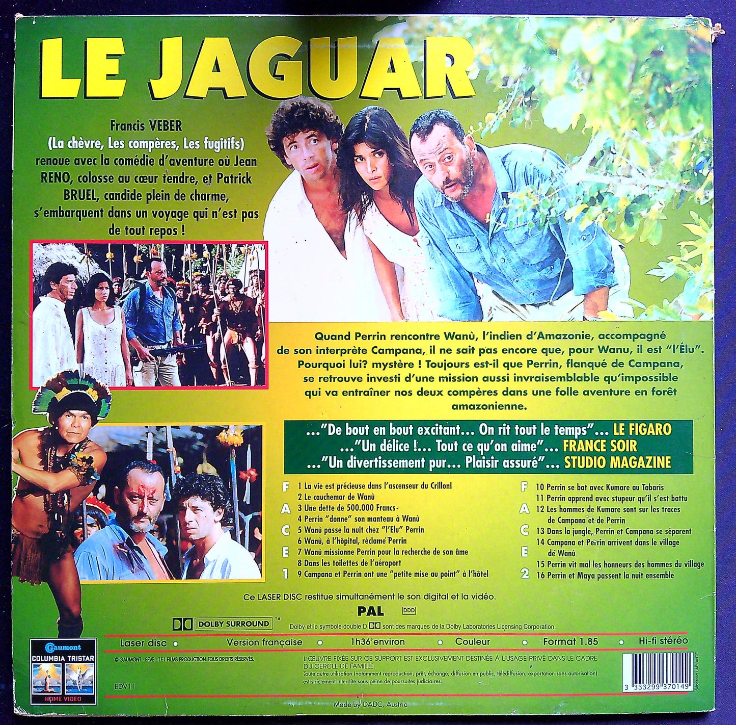 Laser Disc Le Jaguar