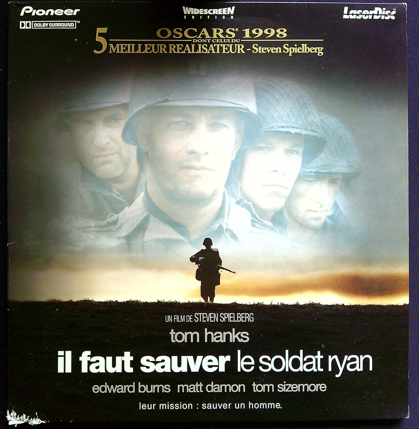 Laser Disc Il Faut Sauver Le Soldat Ryan