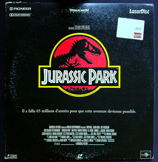 Laser Disc Jurassic Park