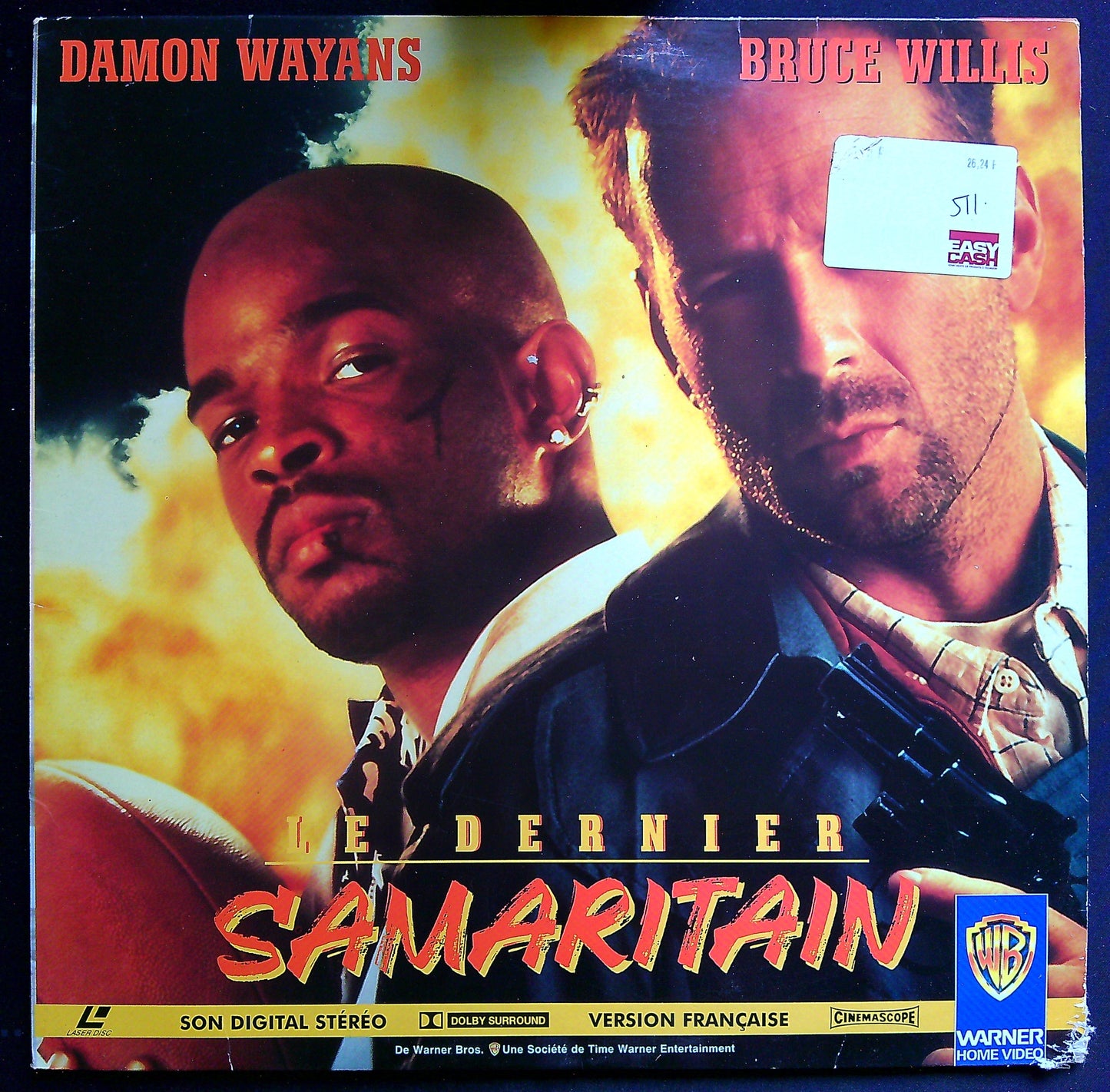 Laser Disc Le Dernier Samaritain