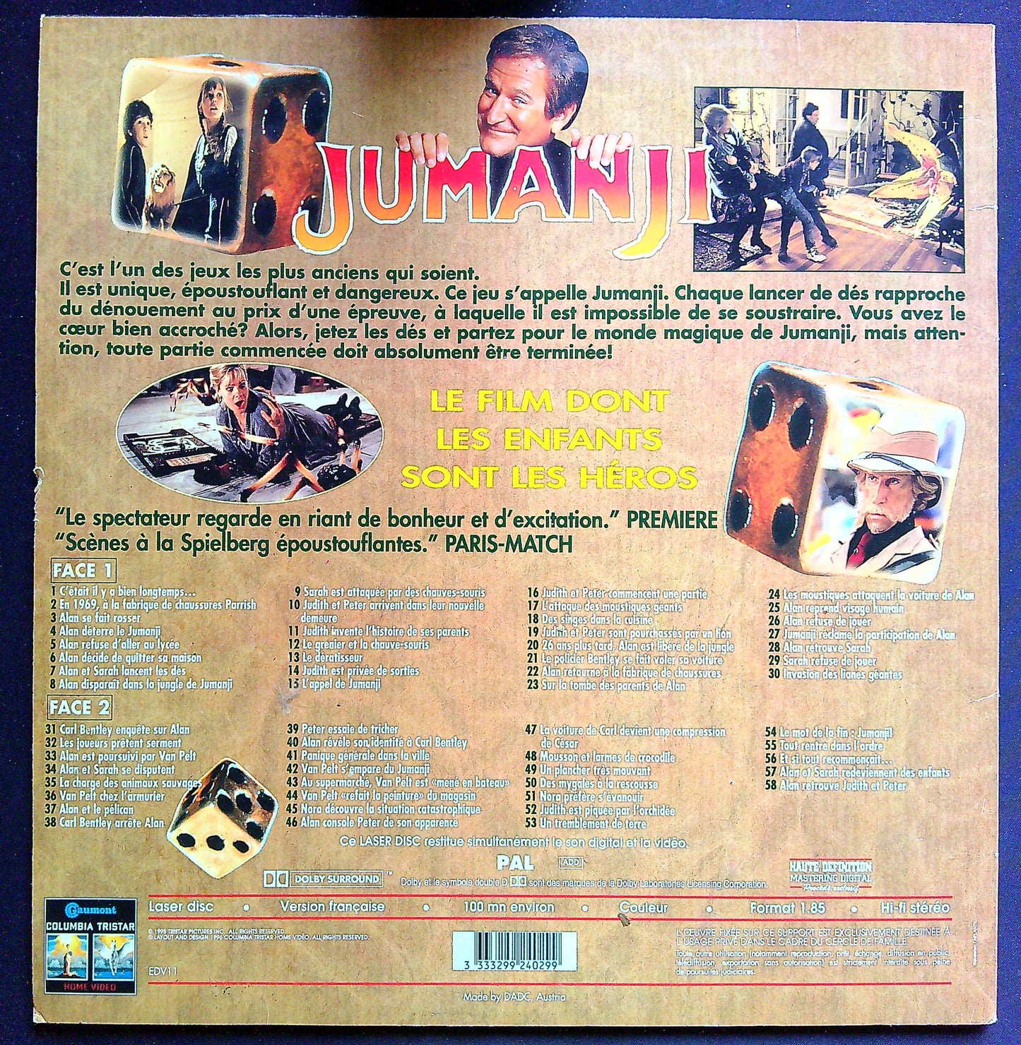 Laser Disc Jumanji