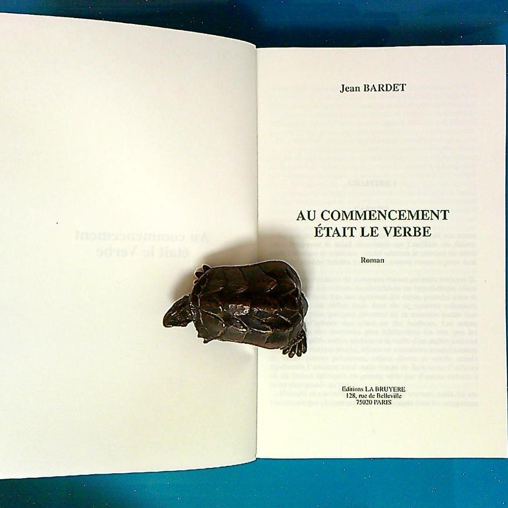 Livre Au commencement Était Le Verbe , Par Jean Bardet