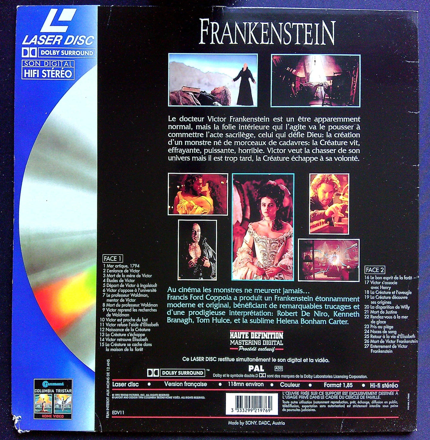 Laser Disc Frankenstein