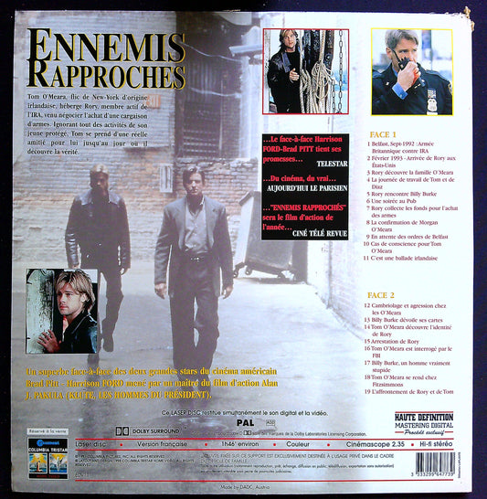 Laser Disc Ennemis Rapproches