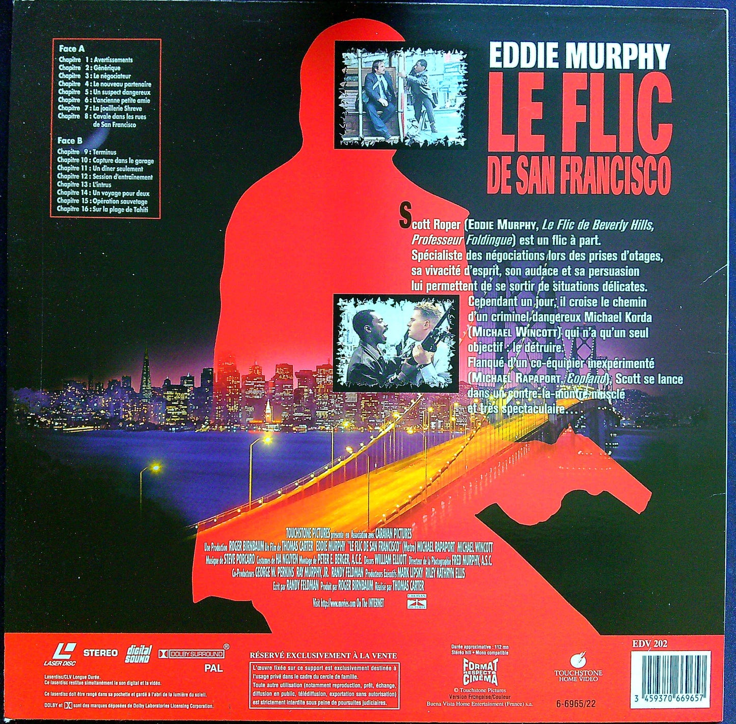 Laser Disc Le Flic De San Francisco