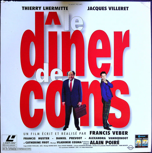 Laser Disc Le Dîner De Cons