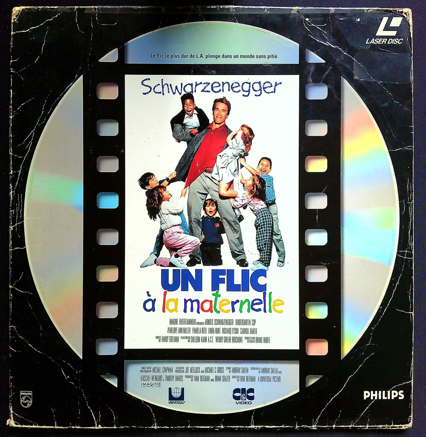 Laser Disc Un Flic à La Maternelle