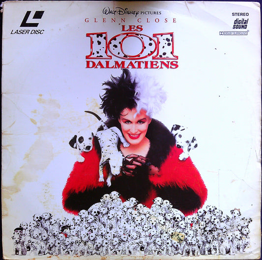 Laser Disc Les 101 Dalmatiens Disney