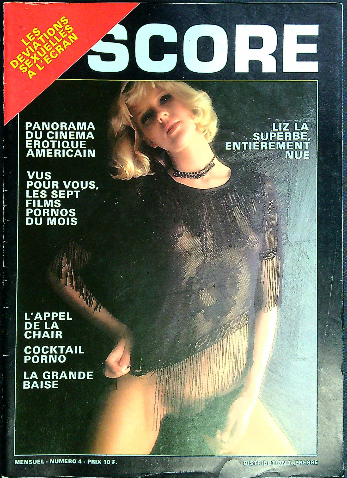 Magazine Film Erotique Eroscore Score N° 4