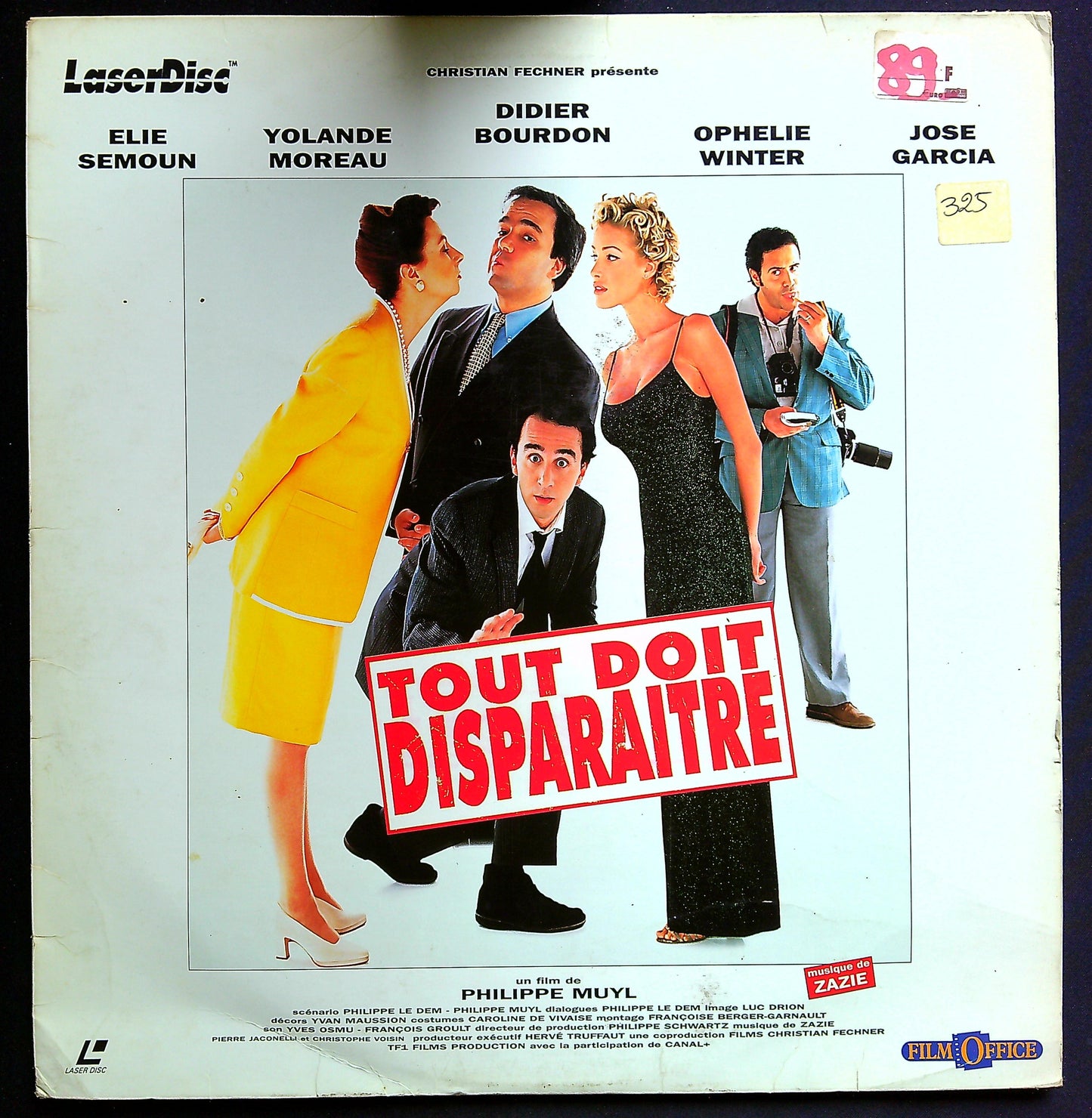 Laser Disc Tout Doit Disparaître