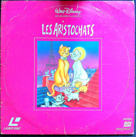 Laser Disc Les Aristochats Disney