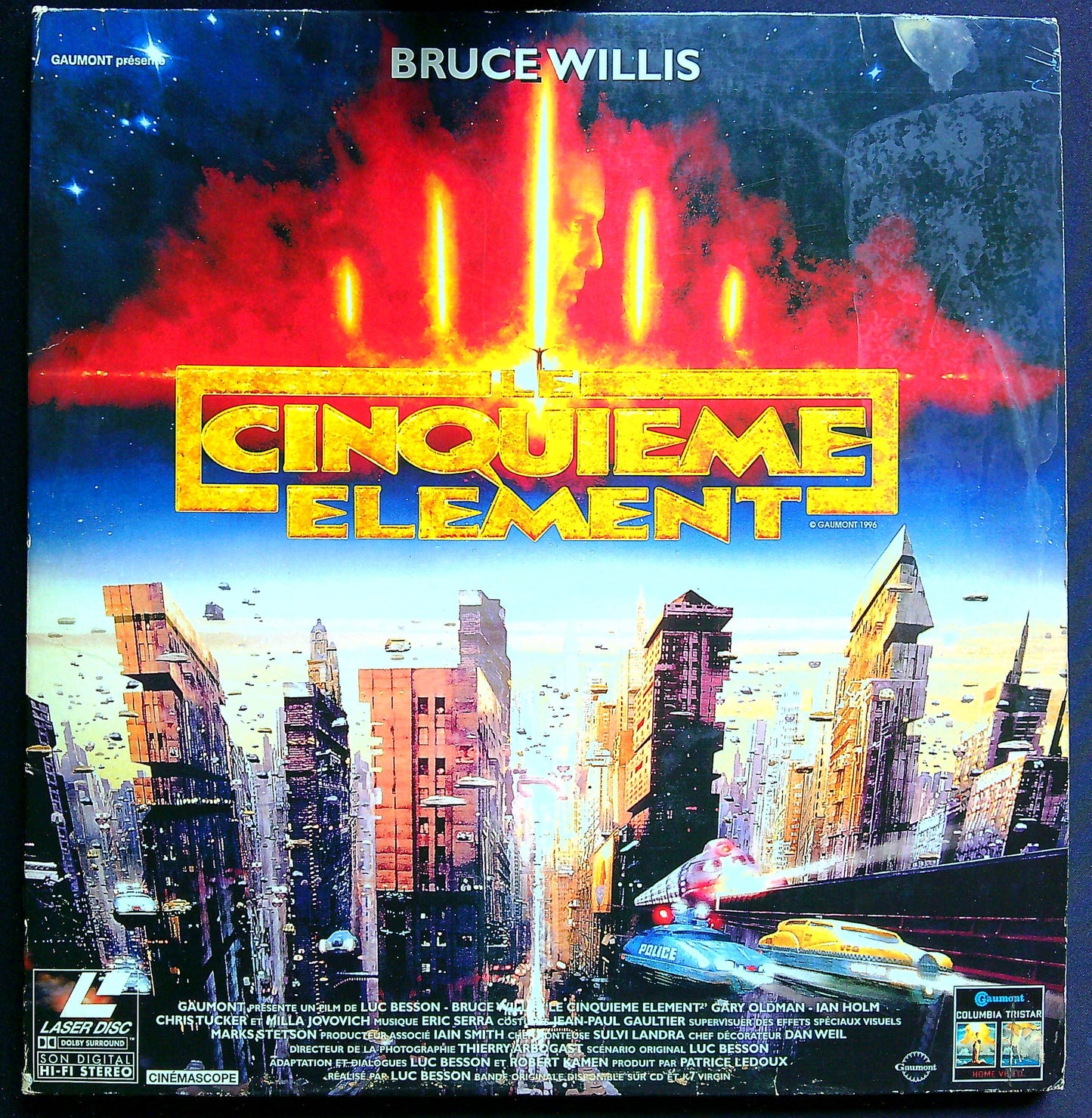 Laser Disc Le Cinquième Élément