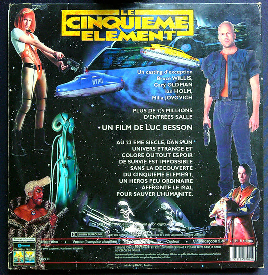 Laser Disc Le Cinquième Élément