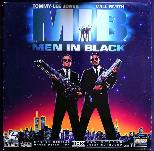 Laser Disc Men In Black MIB