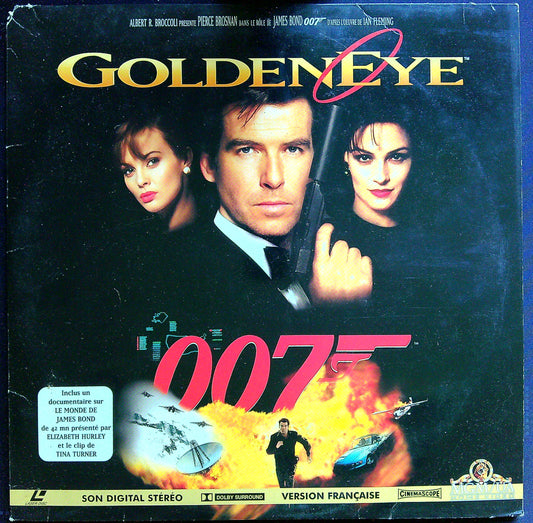 Laser Disc Golden Eye 007 James Bond