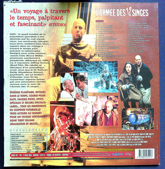 Laser Disc L'Armée Des 12 Singes