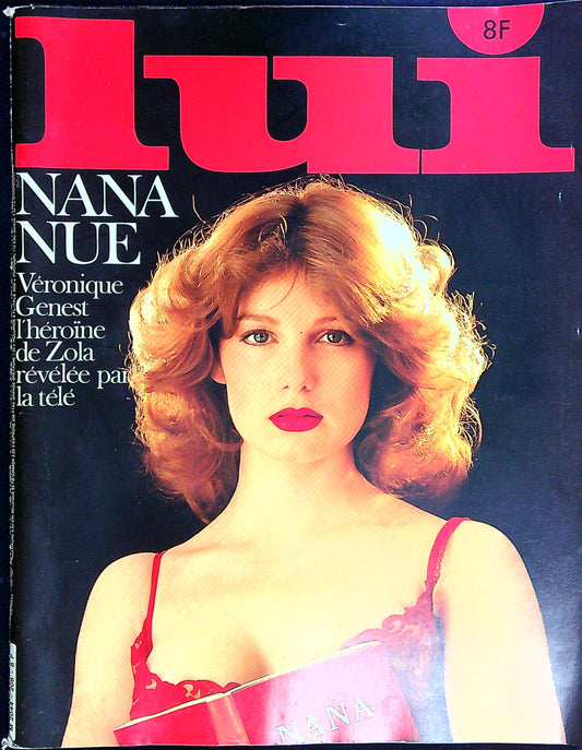 Magazine Erotique Lui + Poster N° 208 Mai 1981 Nana Nue