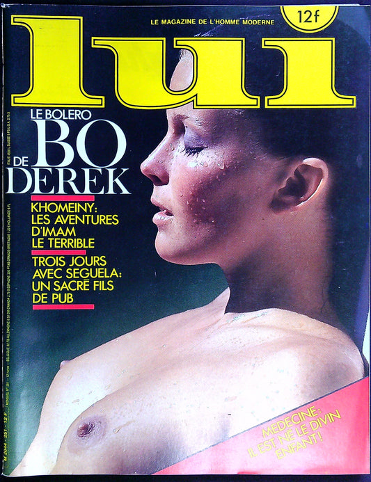 Magazine Erotique Lui + Poster N° 251 Décembre 1984 Bo Derek